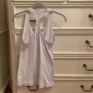 Lululemon White Cool Racerback Size 6